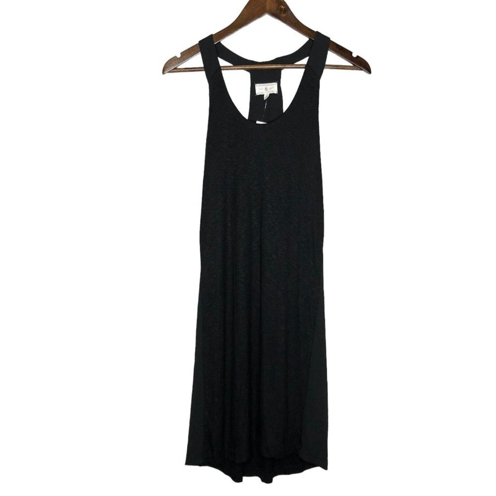 Lou & Grey NWT Black Sleeveless Mini Dress Size Small